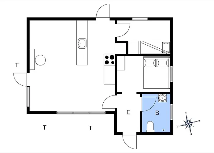 M252-vaeggerlose-bjergfruevej-6 Casa vacanze *